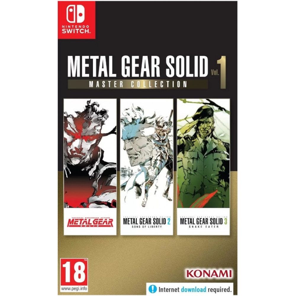 Metal Gear Solid: Master Collection vol. 1 [Nintendo Switch, английская версия]