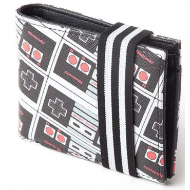 Кошелек Difuzed: Nintendo: NES Controller AOP Bifold Wallet MW481632NTN